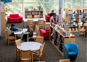 Middle &amp; High School Library
